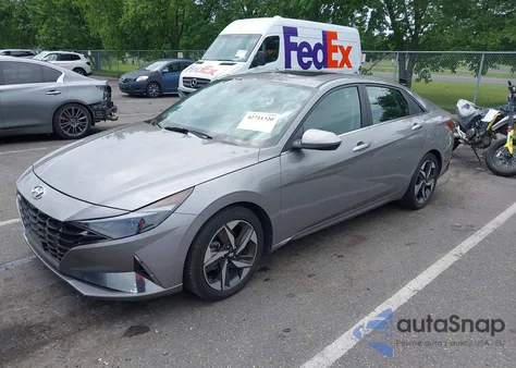 2021 Hyundai Elantra Sel из США, поврежденный, VIN KMHLN4AG5MU181155